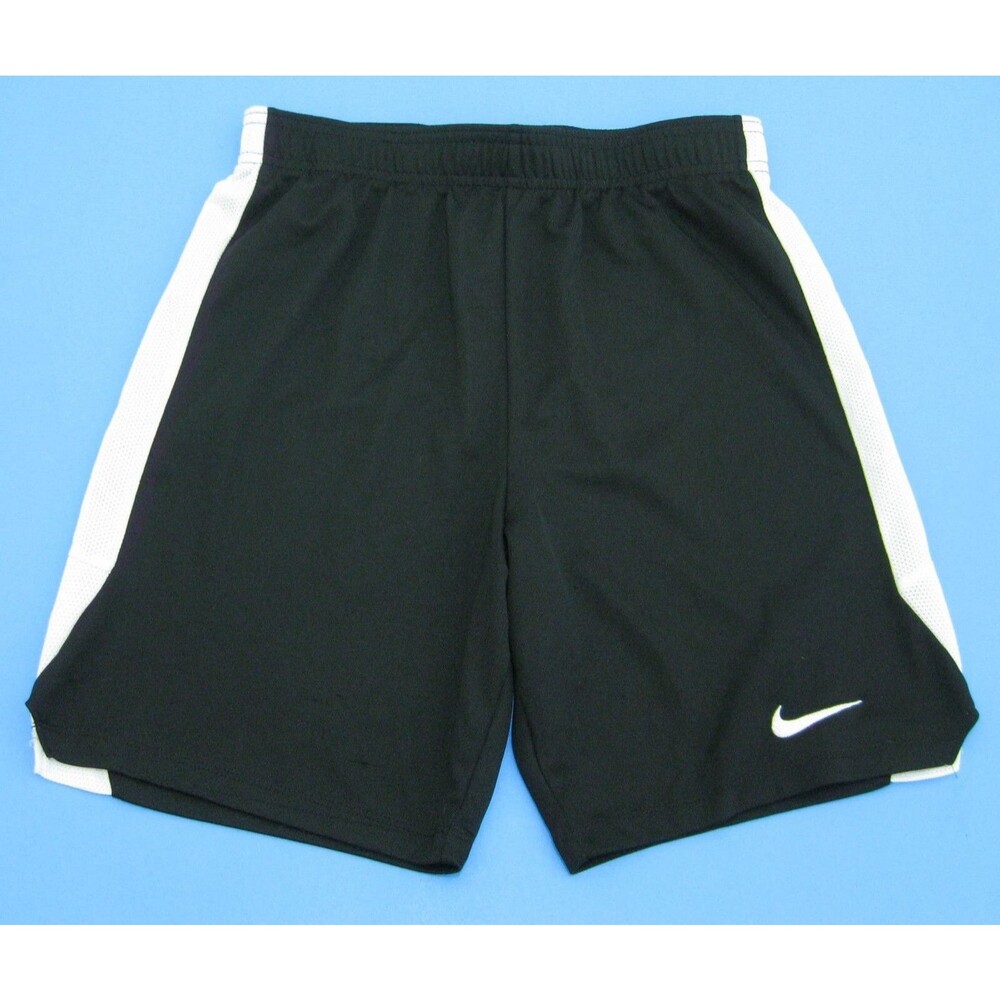 NIKE Boy's (Size Large) Black Athletic Shorts Dri-Fit Gym Sports Play Soccer